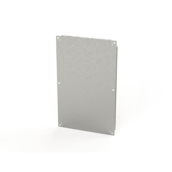 33 in H, 0.88 in D, 21 in W, Stainless Steel